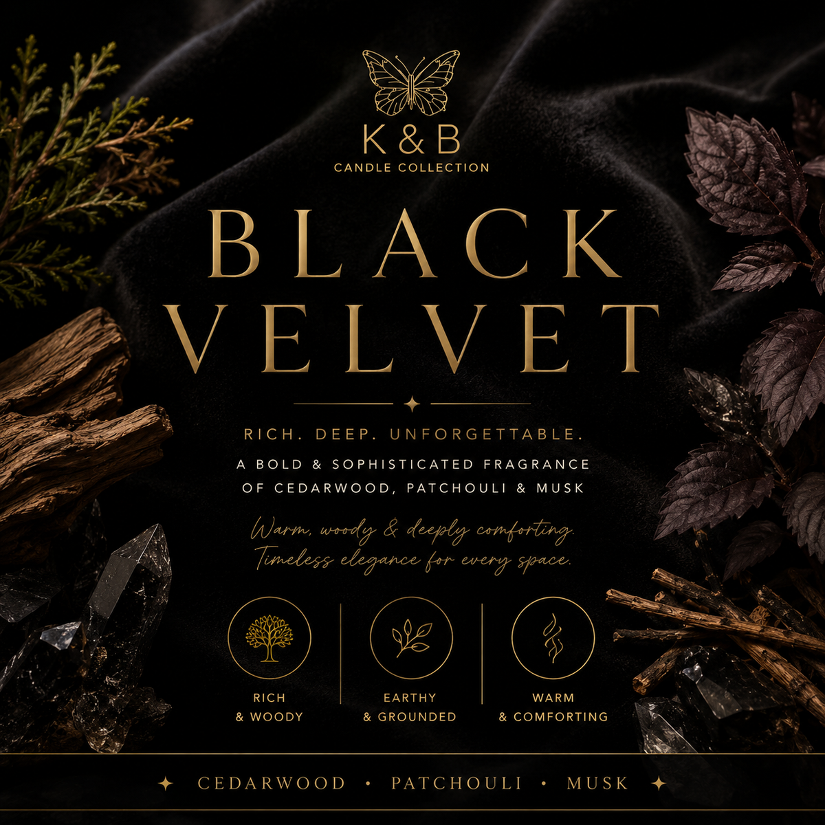 🖤 Black Velvet Collection