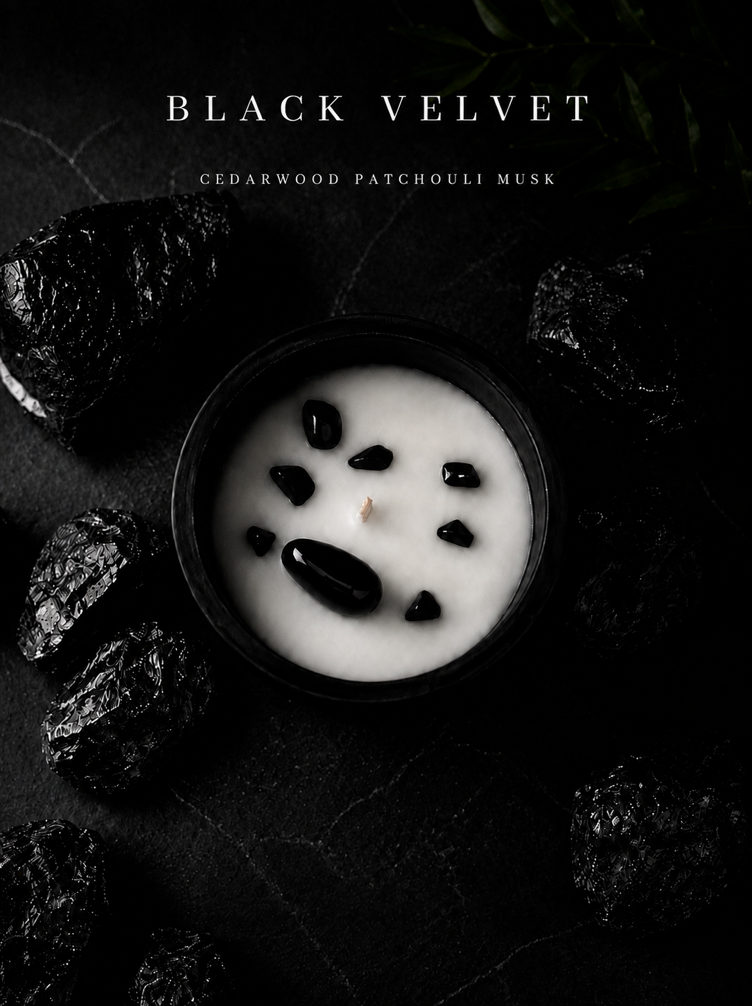 🖤Black Velvet Candle | K&B Candle Collection