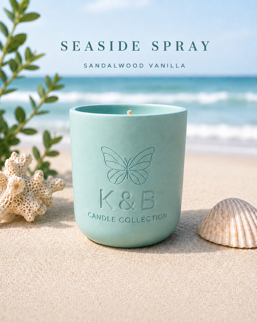 🌊Seaside Spray Candle | K&B Candle Collection