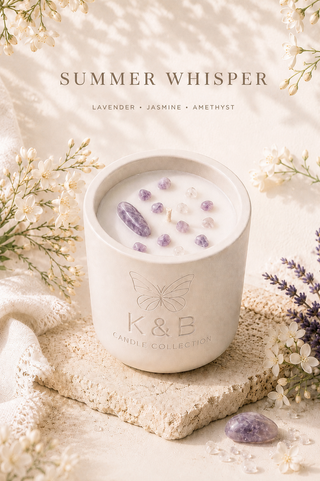 💜Summer Whisper Candle | K&B Candle Collection