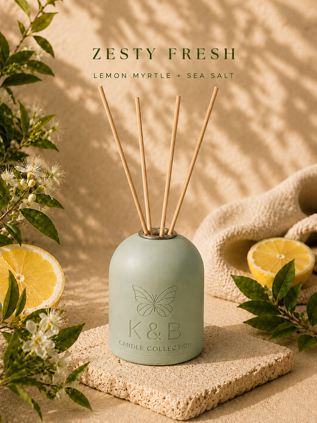 🍋Zesty Fresh Reed Diffuser