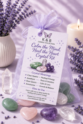 💜 Calm the Mind, Heal the Heart Crystal Kit