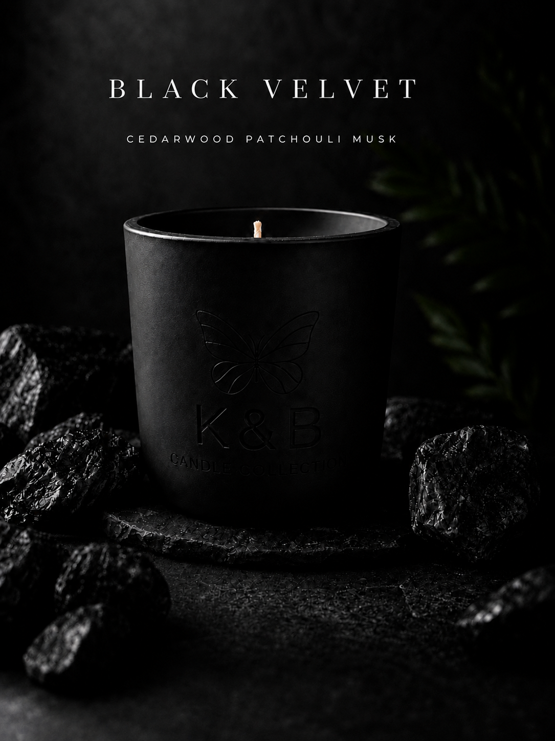 🖤Black Velvet Candle | K&B Candle Collection